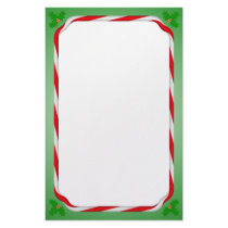 Christmas Candy Cane stationery by AuntBetsy Christmas Candy Cane stationery