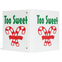Christmas Candy Canes binders