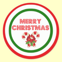 Christmas Candy Canes stickers