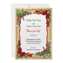 Christmas Candy Garland invitations by Spice Christmas Candy Garland invitations