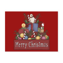 Christmas Candy Postcards