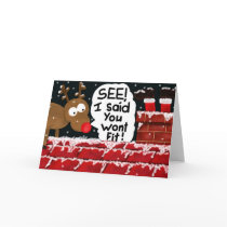 Santa Stuck In A Chimney