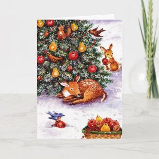 Christmas card card