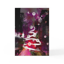 luminaart, byluminaart, christmas card, funky, modern, artistic, buon natale, joyeux noël, feliz navidad, feliz natal, cart noël, gifts, happy new year, happy new year 2010, Card with custom graphic design