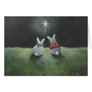 Rabbit Christmas Cards | Zazzle