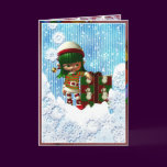 Christmas Card: A Gumdrop Elf with Attitude