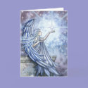 Christmas Card Angel and Star