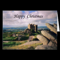 Christmas card castle