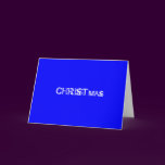 CHRISTMAS CARD - Don't take Christ out of Christma