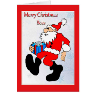 Boss Christmas Cards | Zazzle