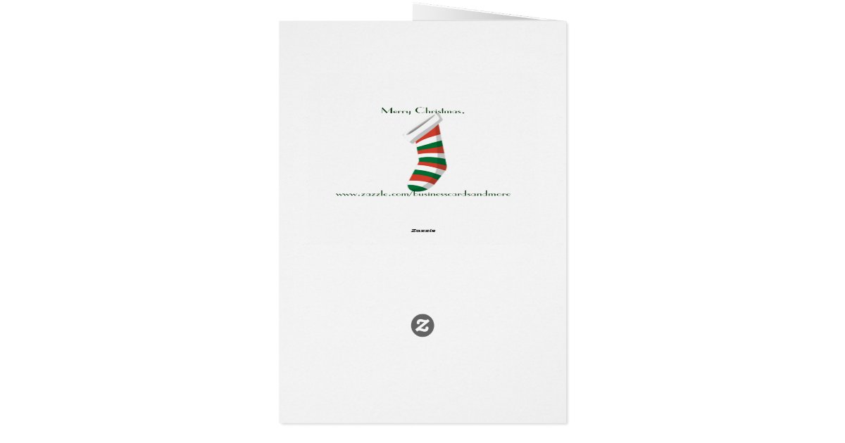 Christmas Card for CoWorker  Zazzle