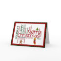Christmas Card for Family, Friends, Co-Workers by WinterHolidayGifts Christmas Card for Family, Friends, Co-Workers