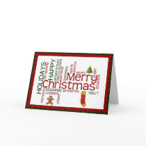 Christmas Card for Family, Friends, Co-Workers by WinterHolidayGifts Christmas Card for Family, Friends, Co-Workers