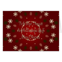 Christmas Card For Therapist And Staff