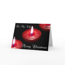 Christmas Card for Wife by WinterHolidayGifts Christmas Card for Wife