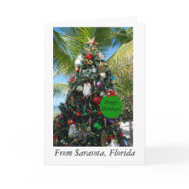 Christmas Card from Sarasota, Florida cards