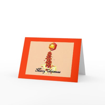 Christmas card in Chinese style by happysongy