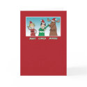 Christmas card: Mary Chris Moose by chuckink Christmas card: Mary Chris Moose
