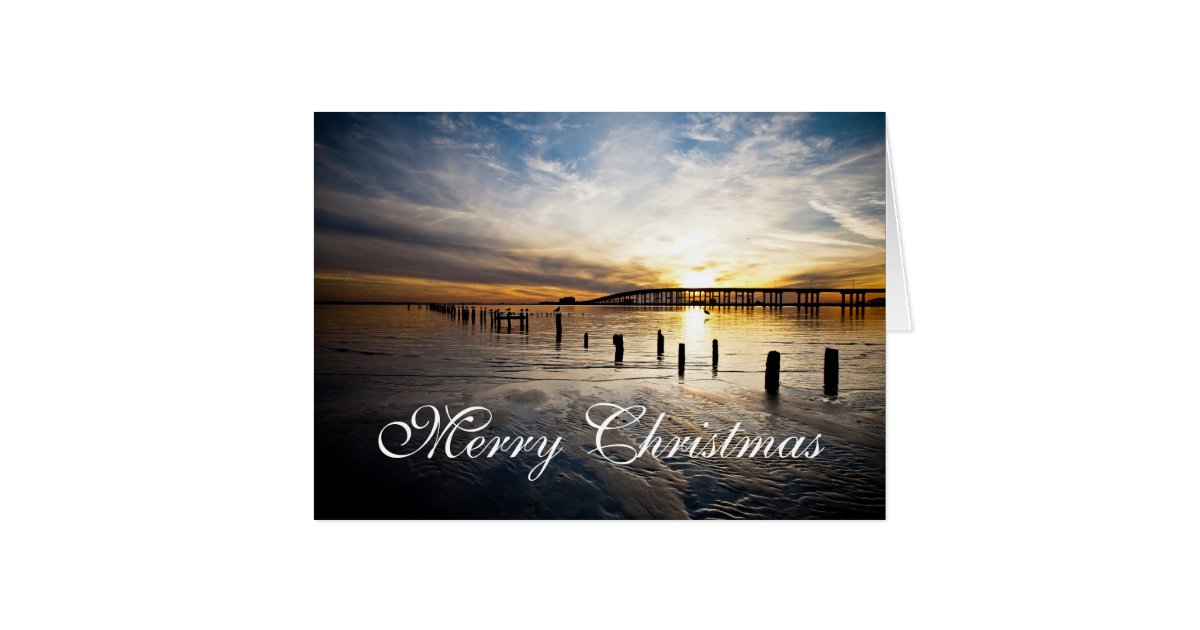 Christmas Card Mississippi Gulf Coast | Zazzle