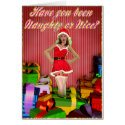 Christmas Card: Naughty or Nice Santa's Helper
