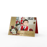 Christmas card picture frame