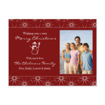 Christmas Card postcards