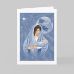 Christmas Card - "Safe in Her Arms"