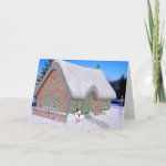 Christmas Card Santa&#39;s House