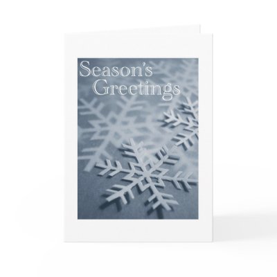 Christmas Card Snowflake by derfs
