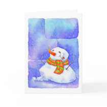 Christmas Card - Snowman