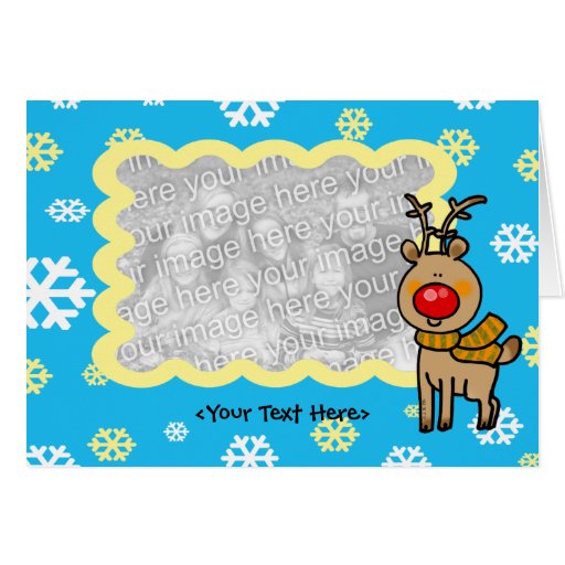 Christmas card template | Zazzle