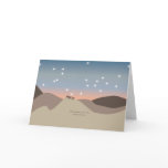 Christmas Card with Camels