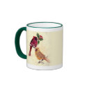 Christmas Cardinals Mug by BlueMoonAtelier Christmas Cardinals Mug
