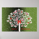 Christmas Cardinals posters