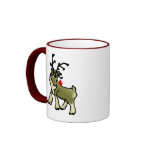 Christmas Caribou mugs