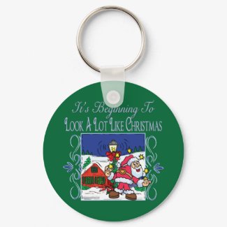 Christmas Carol Series Keychains keychain