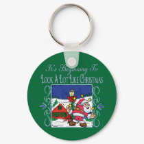Christmas Carol Series Keychains