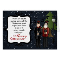Christmas Carols Card