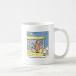 Christmas Cartoon Stable Scene Mugs