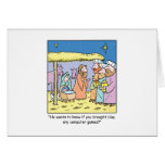 Christmas Cartoon Three Wise Kings Computer Games Greeting Card