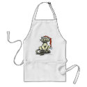 Christmas Cat Apron by FunGraphix Christmas Cat Apron