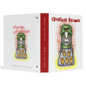 Christmas Cat Baker Recipe Scrapbook Binder binder