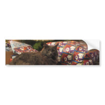 Christmas Cat bumper stickers