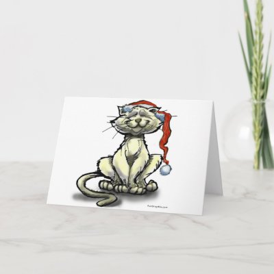 Christmas Cat cards