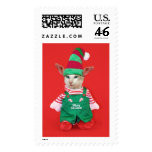 Christmas Cat Elf Stamp
