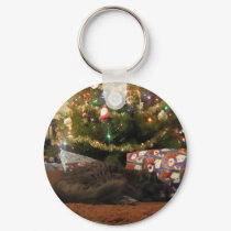 Christmas Cat keychains
