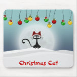 Christmas Cat Mousepad