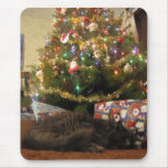 Christmas Cat mousepads