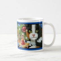 Christmas Cat Mug