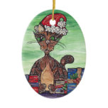 Christmas Cat Ornament